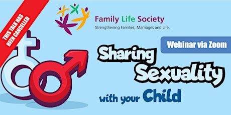 Sharing Sexuality with Your child - Webinar via Zoom primary image