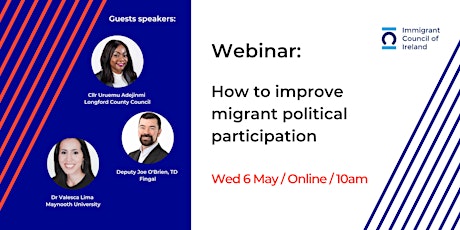 Webinar: How to Improve Migrant Political Participation primary image