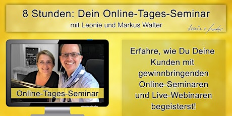 Hauptbild für Gewinnbringende Online-Seminare und Live-Webinare durchführen (9.5.2020)