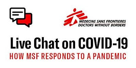 Live Chat on COVID-19: How MSF Responds to a Pandemic primary image