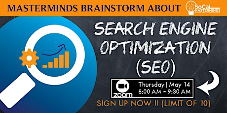 MasterMinds Brainstorm About Search Engine Optimization (SEO) primary image