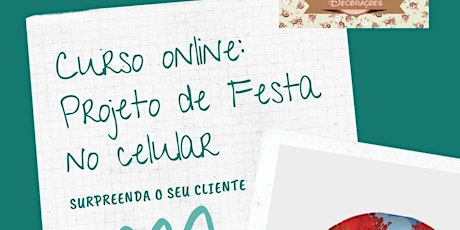 Imagem principal do evento Curso Online Projeto de Festa Digital pelo celular