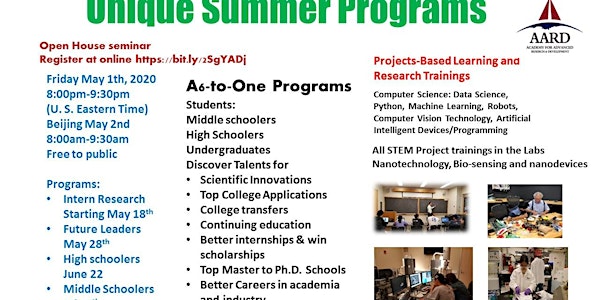 Unique Summer Programs
