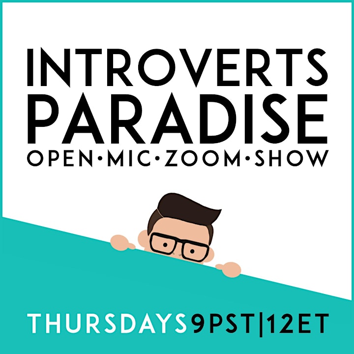 
		Introverts Paradise Open Mic - Thursdays! image
