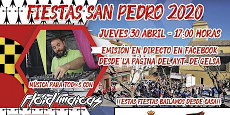 Imagen principal de Floid Maicas @ Fiestas de San Pedro - Facebook Live (Gelsa / Zaragoza)