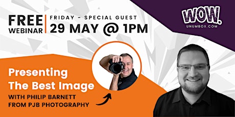Presenting the Best Image: Special Guest Philip Barnett primary image