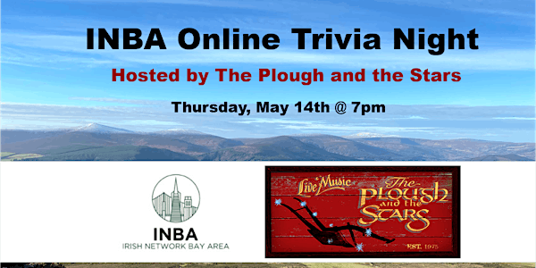 INBA Online Trivia Night hosted by The Plough & the Stars