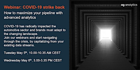 COVID-19 strike back: How to maximize your pipeline with advanced analytics primary image