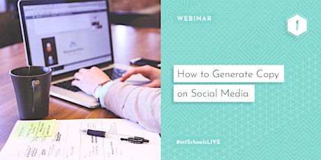 #WednesdayWebinar: How to Generate Copy on Social Media primary image