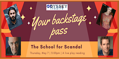 Image principale de New Play Reading: School For Scandal