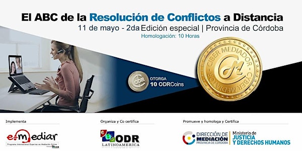 El ABC de la Resolución de Conflictos a Distancia (Homologado 10 hrs) - 2da Edición especial DIMARC Prov. Córdoba