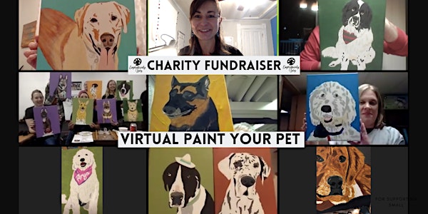 Virtual Paint Your Pet Night - Charity Fundraiser