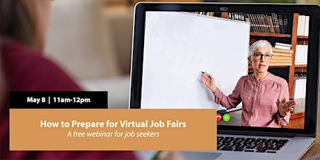 How to Prepare for Virtual Job Fairs: A Free Webinar primary image