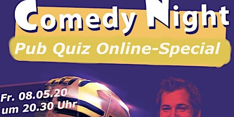 Hauptbild für Comedy Night Pub Quiz Online Special