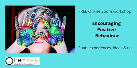 Encouraging Positive Behaviour Online Workshop primary image