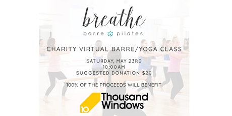 Barre/Yoga Fusion for Human Trafficking Survivors primary image